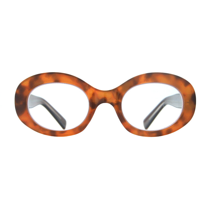 River Blue Light Blocking Readers in Brown Tortoise