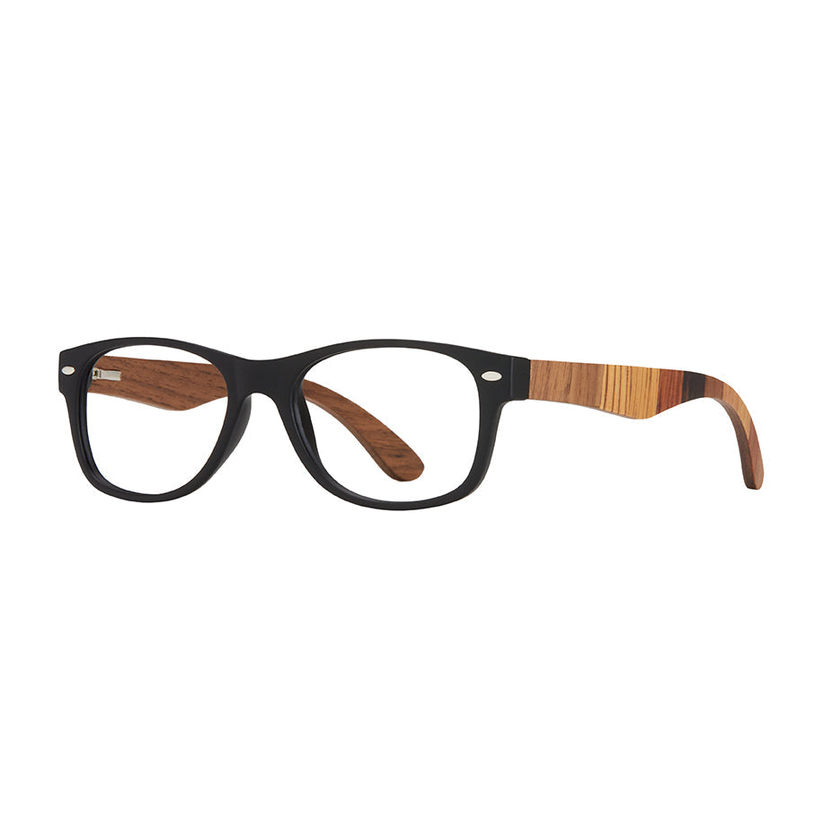 River Blue Light Readers - Onyx/Wood