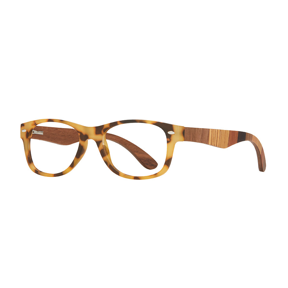 River Blue Light Readers - Honey Tortoise