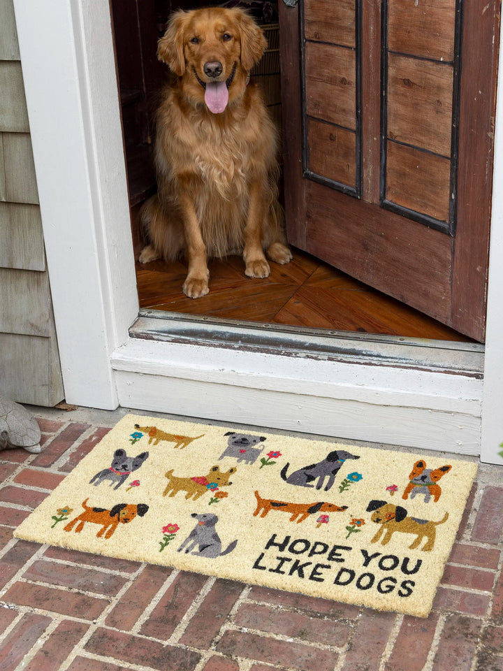Bungalow Doormat - Like Dogs