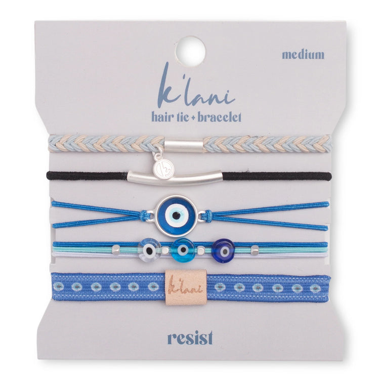 Resist Hair Tie Bracelet