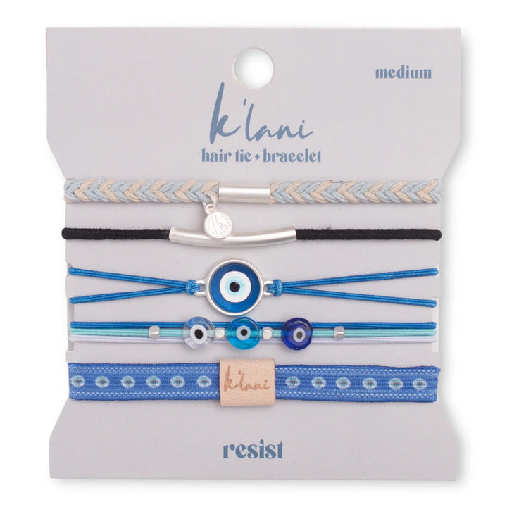 Resist Hair Tie Bracelet