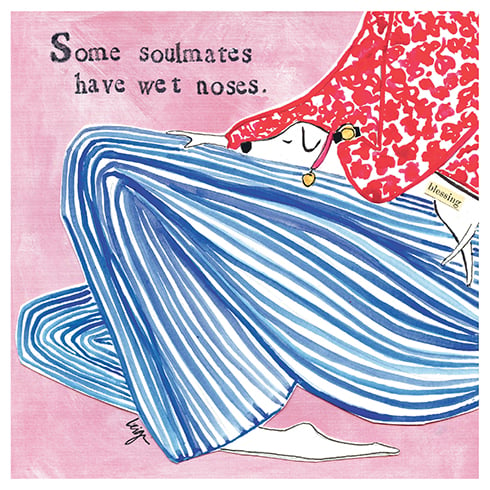 Soulmates Wet Noses Card