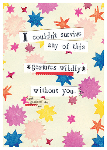 Survive Any of This card