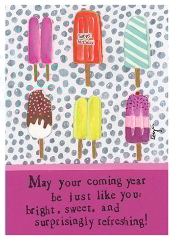 Surprisingly Refreshing Card