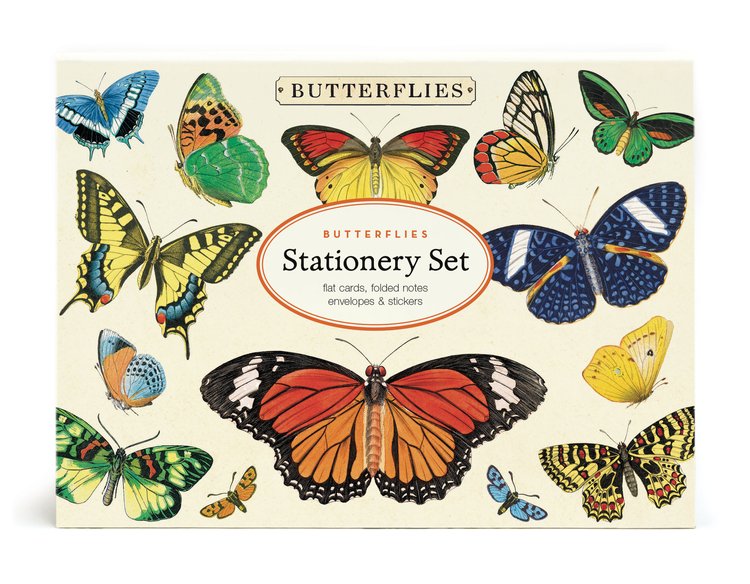 Butterflies Stationery Set