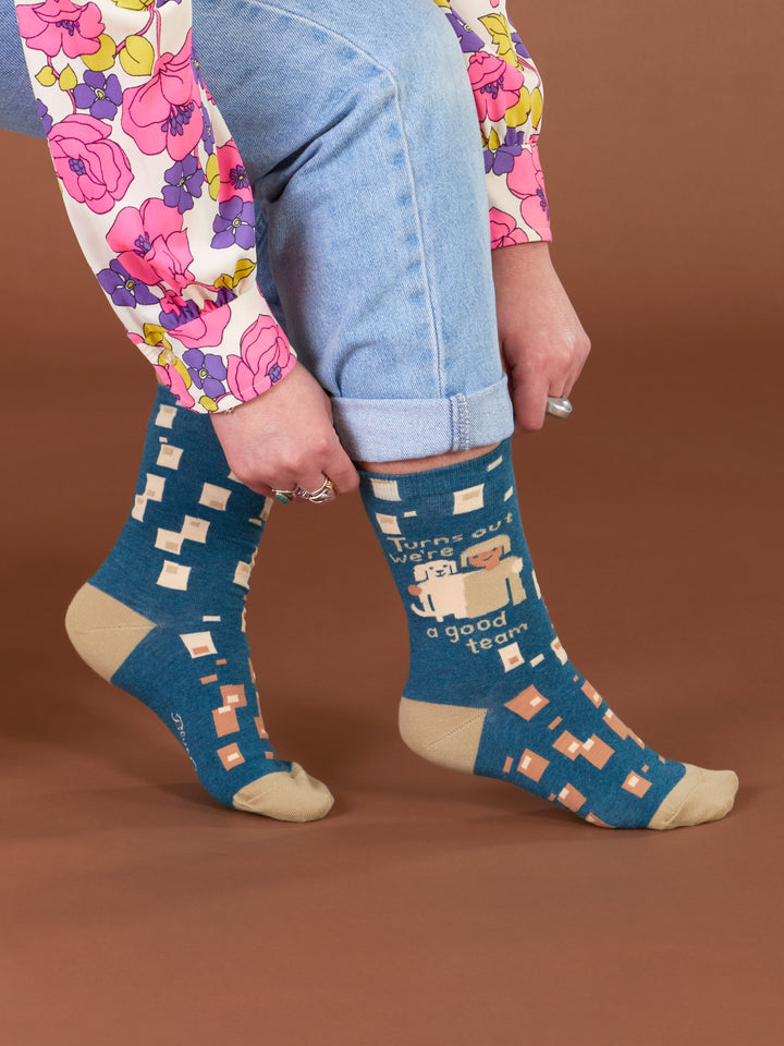We're A Good Team Women's Crew Socks
