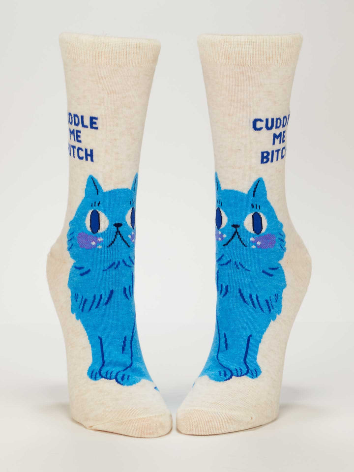 Cuddle Me Bitch Crew Socks