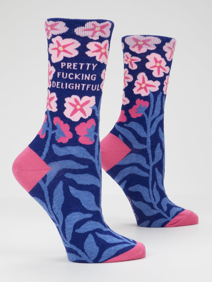Pretty F*cking Delightful W-Crew Socks