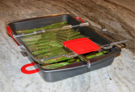 Red SAFE-T-SIRV Travel Lid