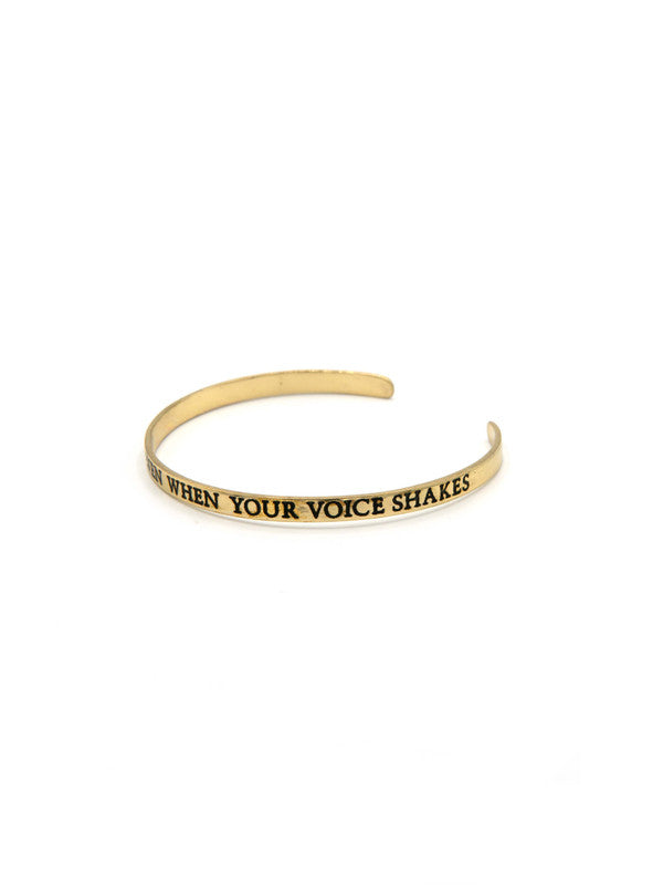Speak the Truth Cuff