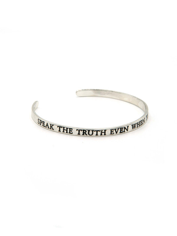 Speak the Truth Cuff