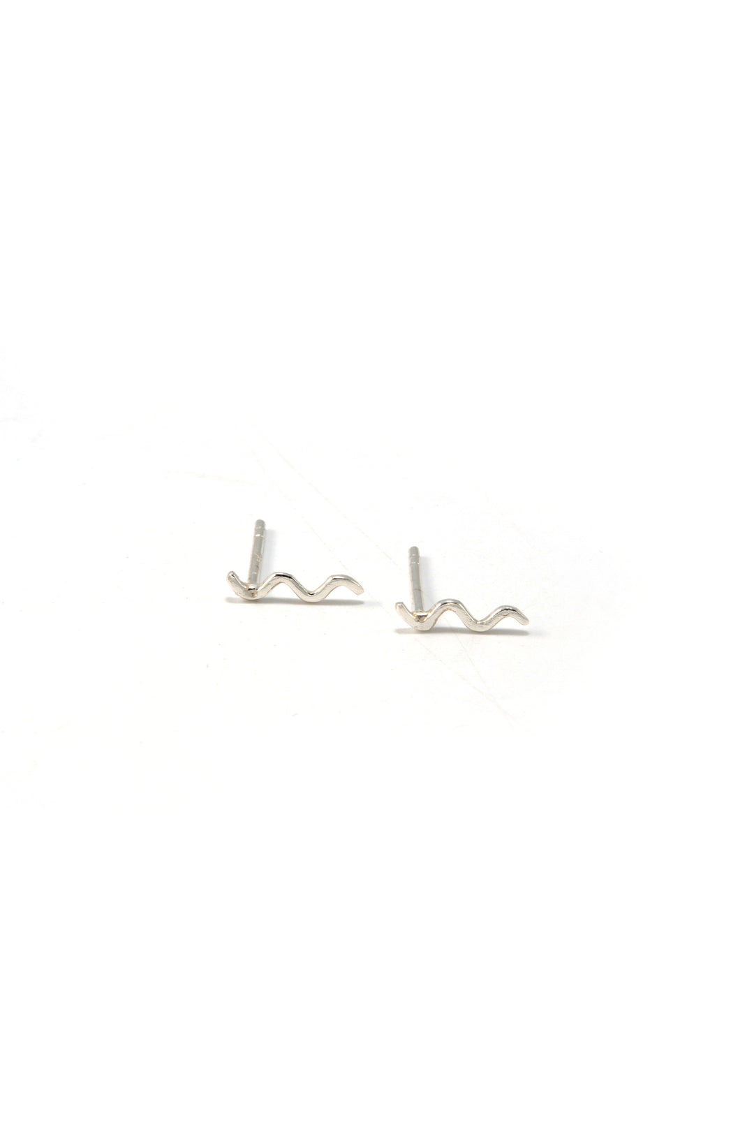 Squiggle Stud Earrings