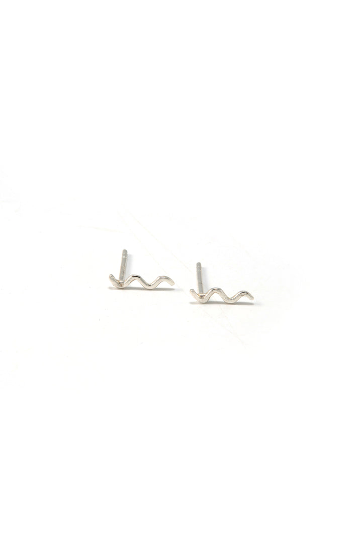 Squiggle Stud Earrings