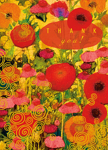 Vienna Summer Thank You Card