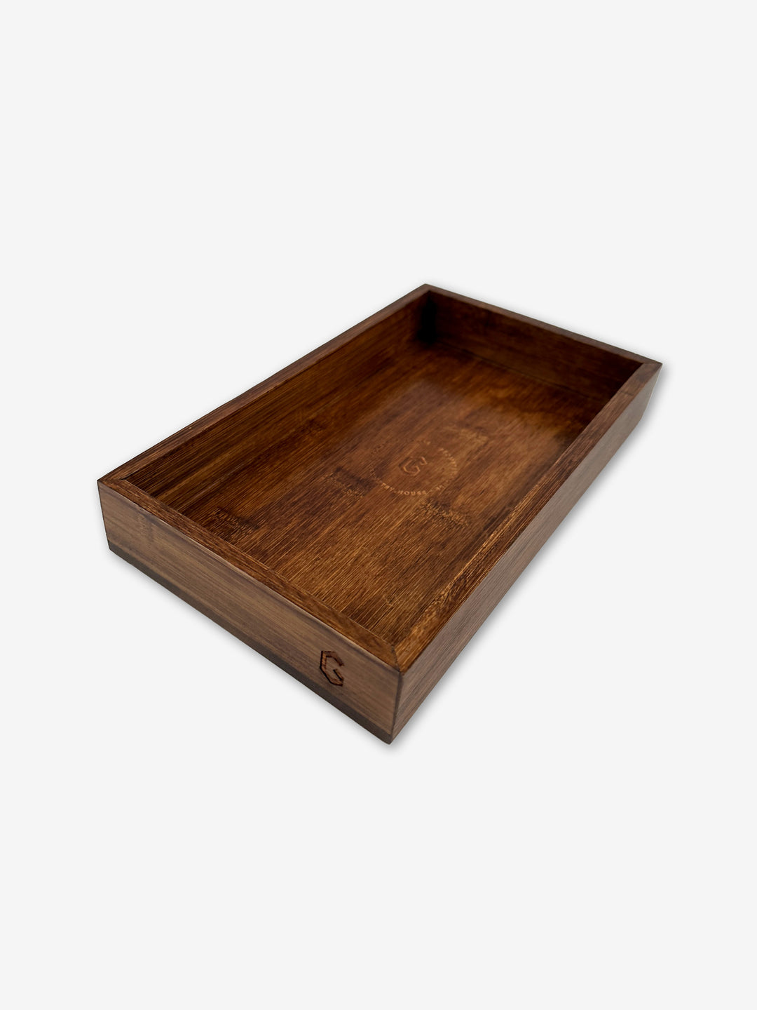 Not Paper Towel Wooden Tray in Brown