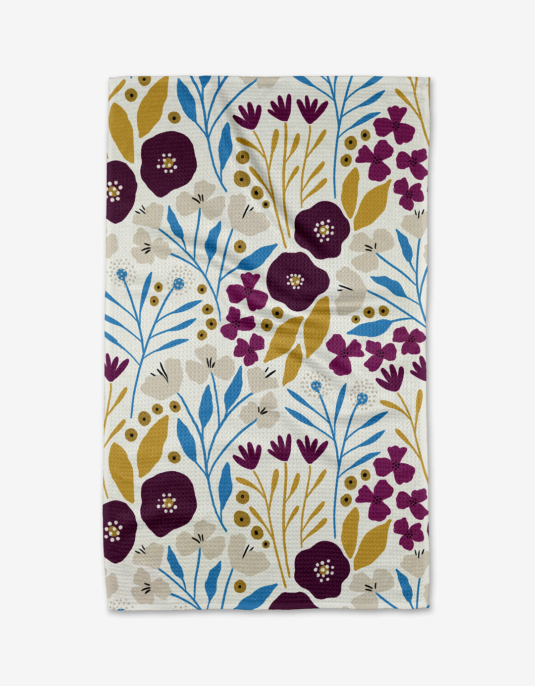 Fiona Dark Maroon Kitchen Tea Towel
