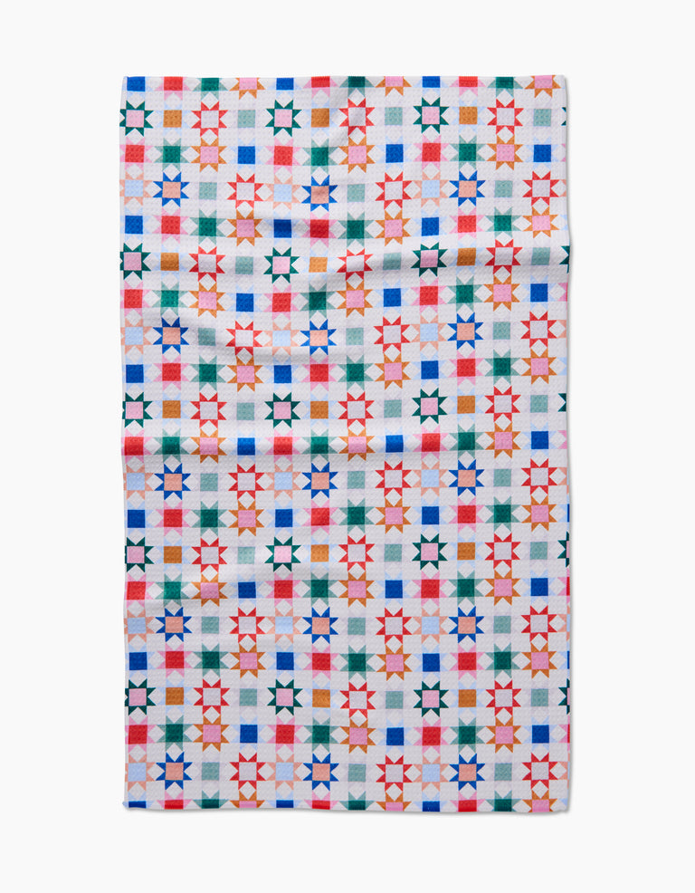 Patchwork Picnic Tea Towel