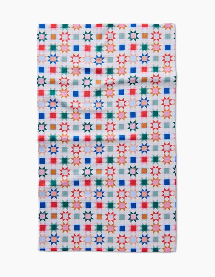Patchwork Picnic Tea Towel