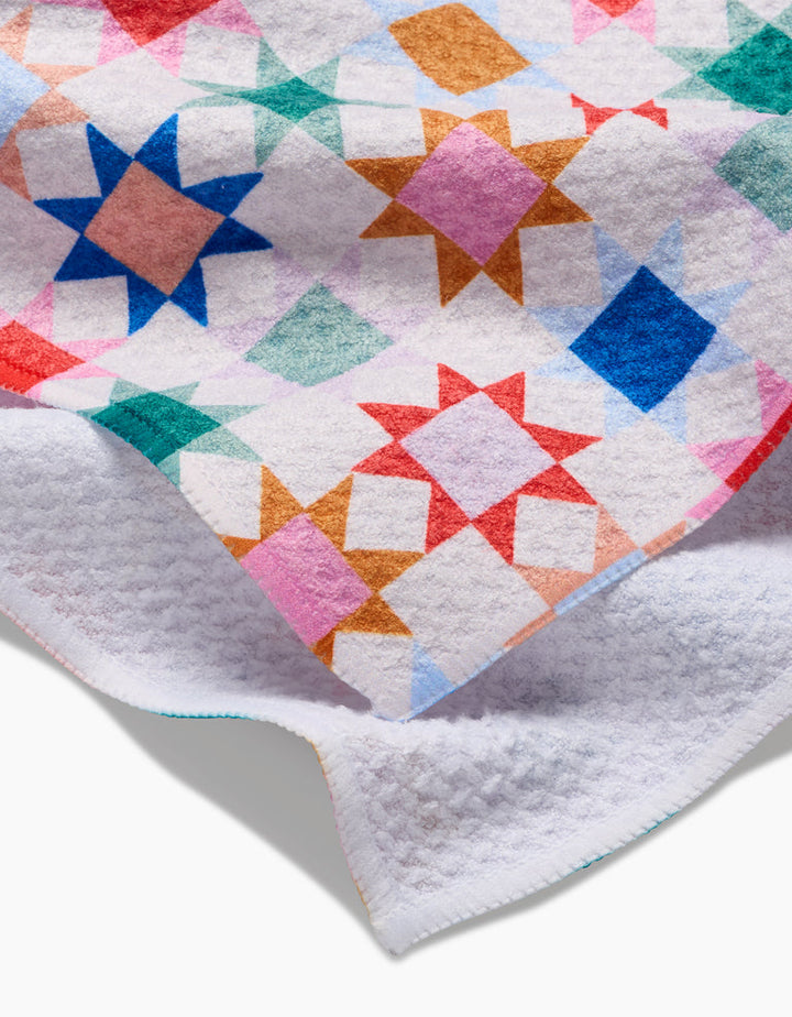 Patchwork Picnic Tea Towel