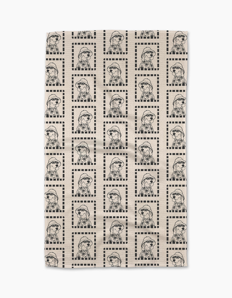Ready For Summer Doggy Tea Towel