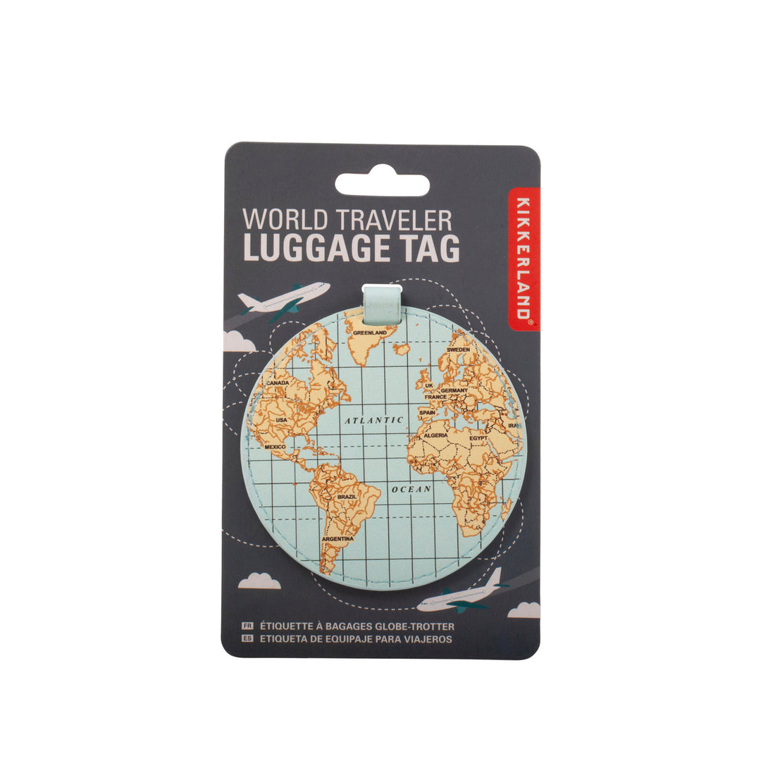 World Traveler Luggage Tag