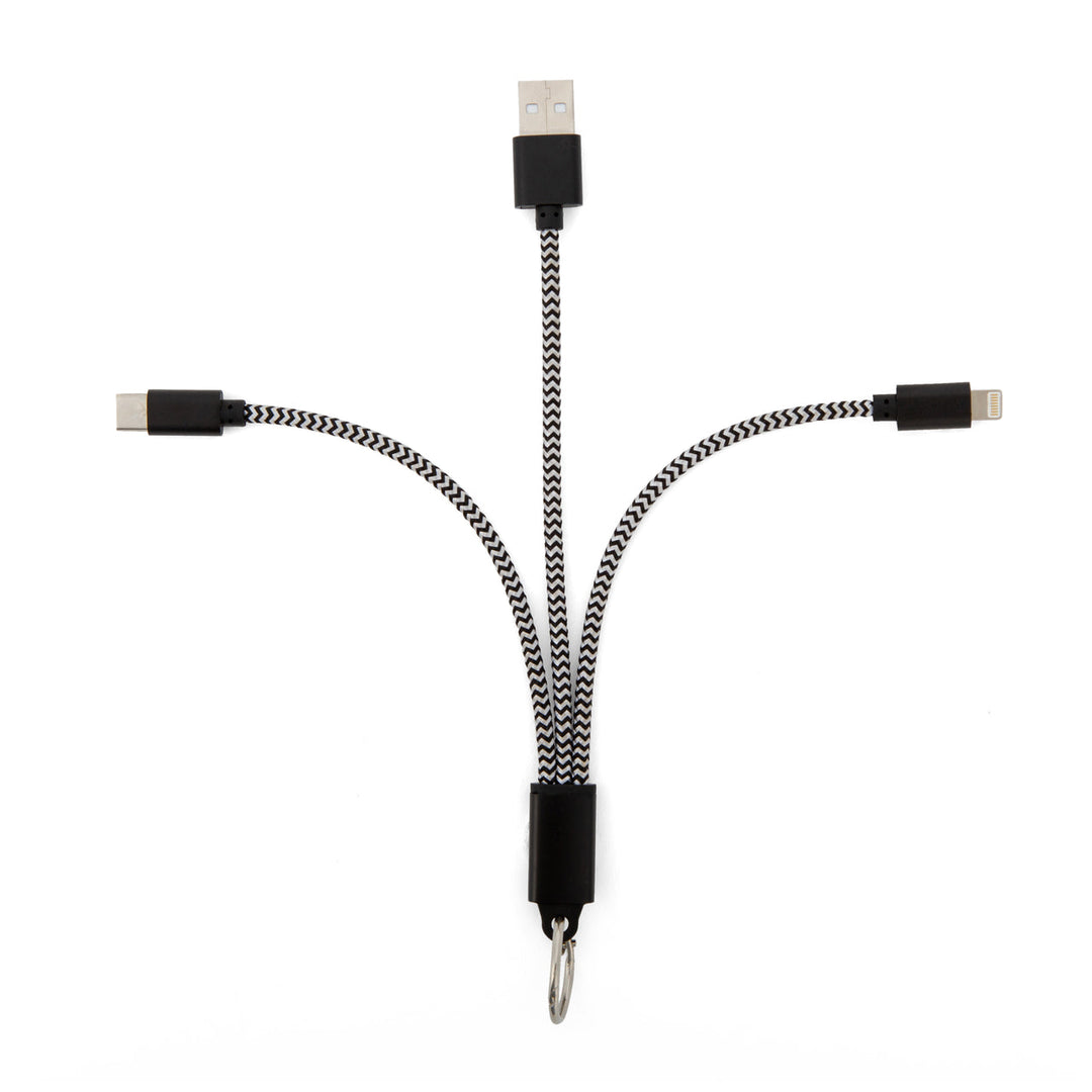3-in-1 Charging Keyring