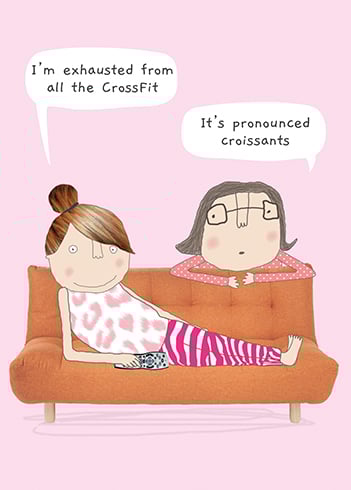 Crossfit Birthday Card