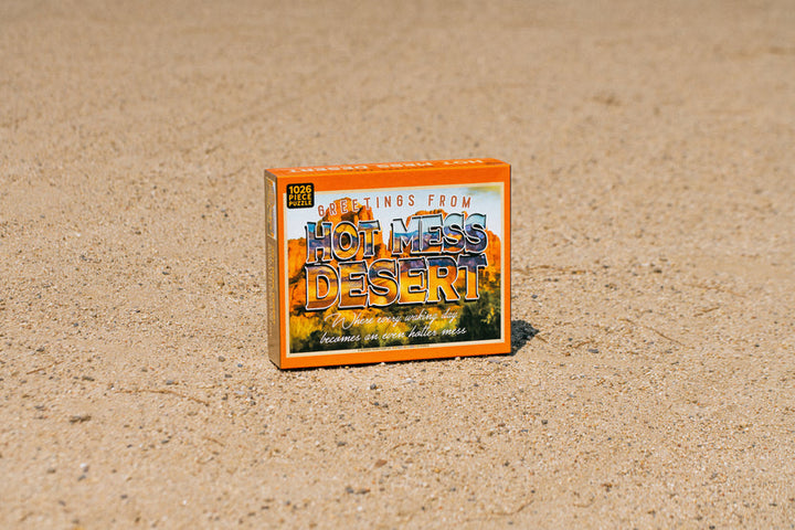 Greetings from the Hot Mess Desert - Funny Puzzle