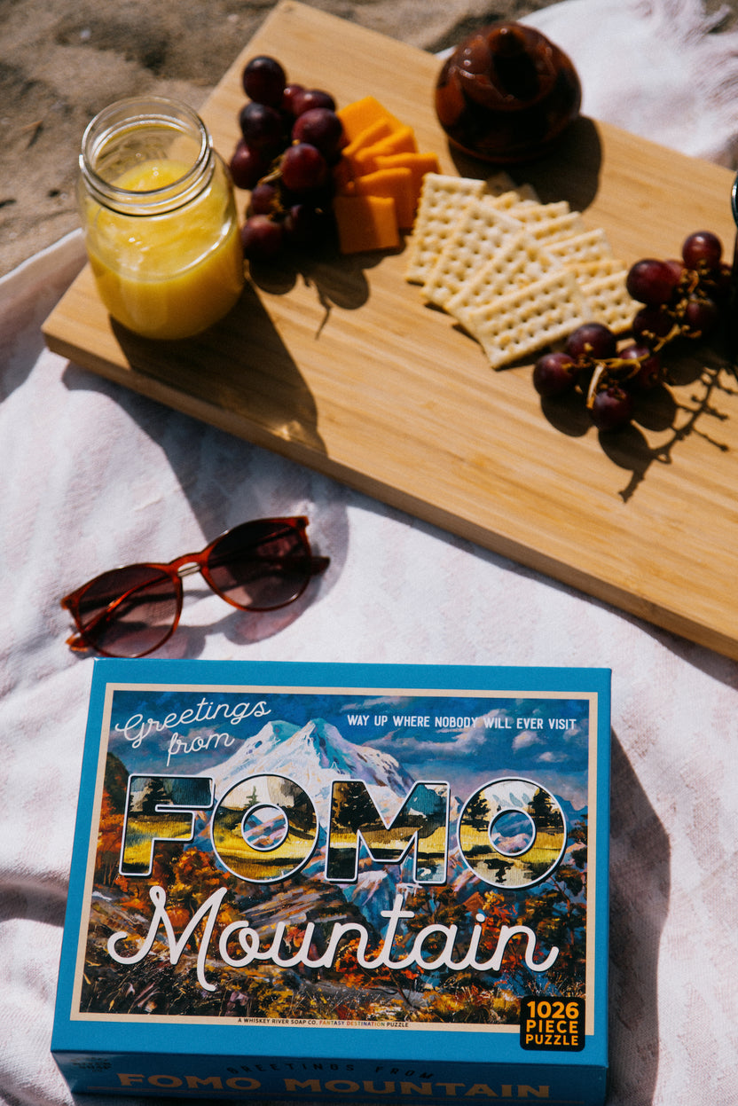 Greetings from FOMO Mountain - Funny Puzzle