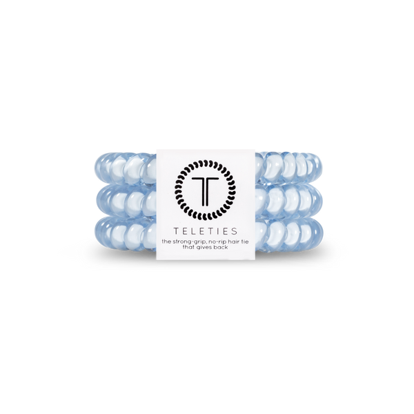 Hair Ties | Washed Denim