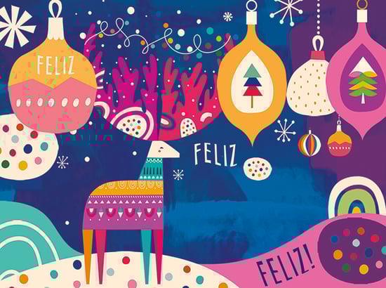 Feliz Navidad Card Pack