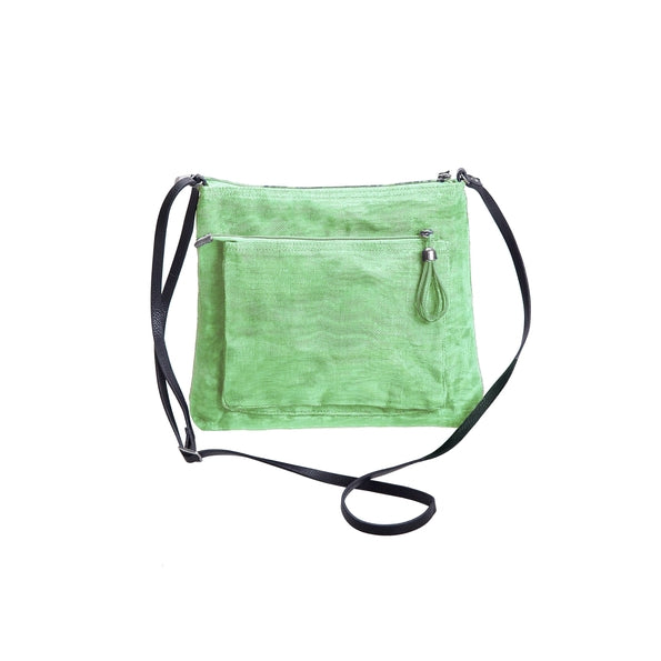 Bustle Crossbody in Meadow Green