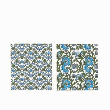 Blaire Blue Blu Cloths Reusable Sponge-Cloth, Set of 2