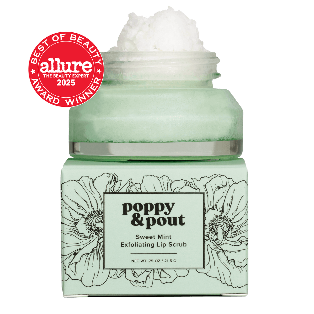 Lip Scrub - Sweet Mint Poppy & Pout