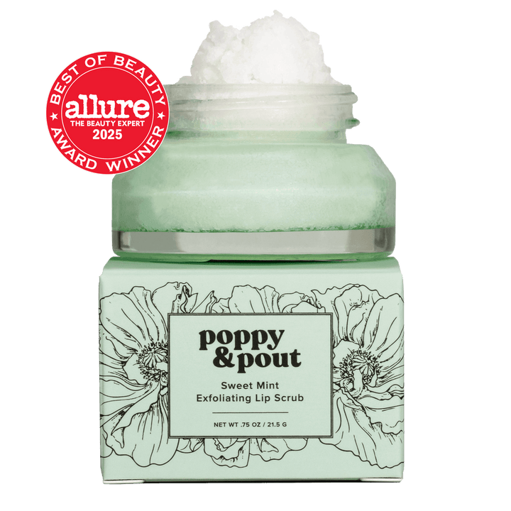 Lip Scrub - Sweet Mint Poppy & Pout