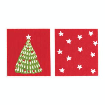 Filigree Blu Cloths Reusable Sponge-Cloth, Set of 2