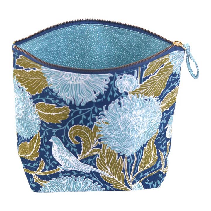 Chrysanthemum Bird Pouch Large
