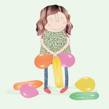 Girl Disregard Birthday Card