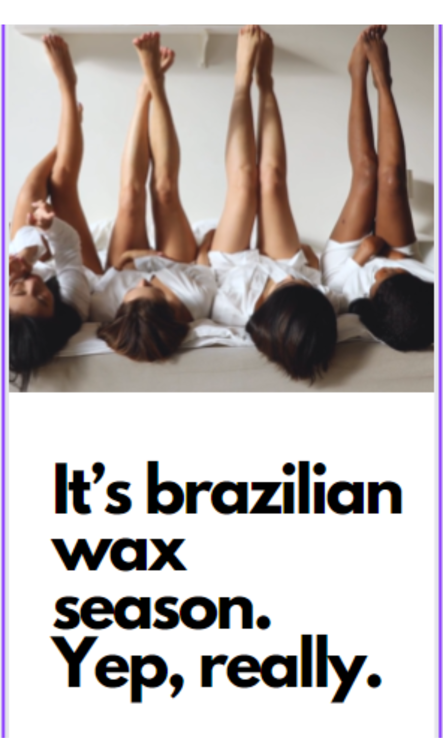 Brazilian Wax SALE - Package of 4 (Buy 3, Get 1 Free)