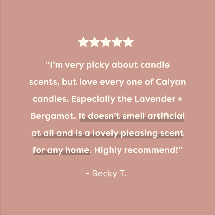 Dignity: Lavender + Bergamot Candle