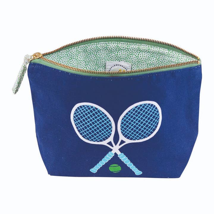 Tennis Navy Pouch Medium