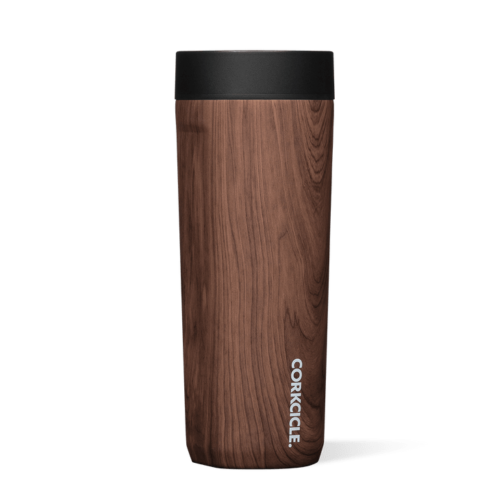 COMMUTER CUP SPILL-PROOF INSULATED TRAVEL COFFEE MUG in Walnut