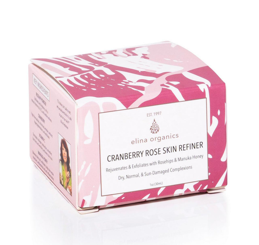 Cranberry Rose Skin Refiner- Elina Organics