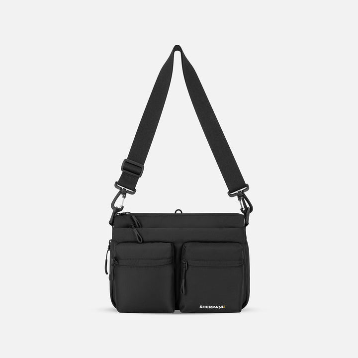 Ceara | Expandable Crossbody - Raven Black