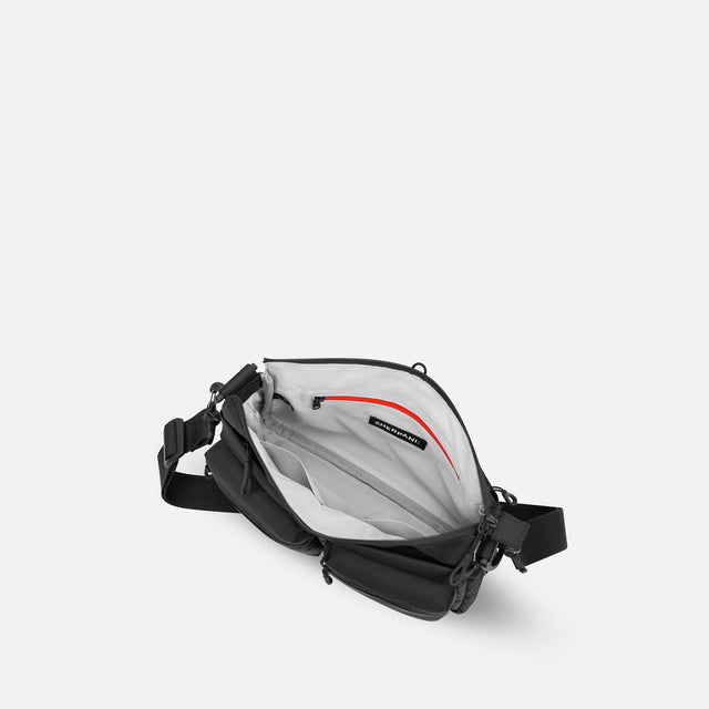 Ceara | Expandable Crossbody - Raven Black