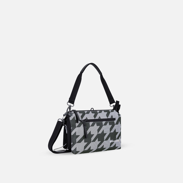 Mei AT | Travel Trio Crossbody - Houndstooth Print