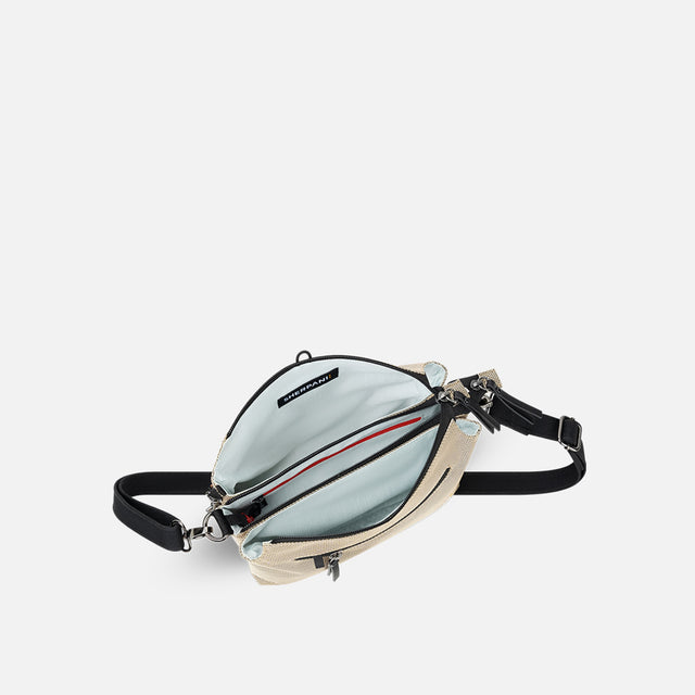 Mei AT | Travel Trio Crossbody - Straw Beige