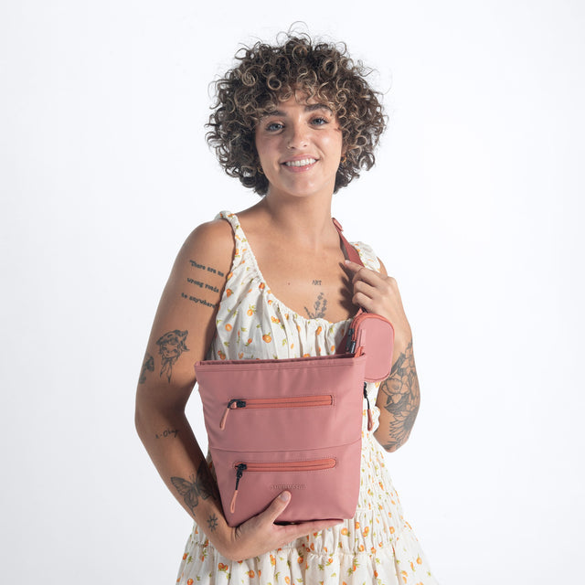 Sadie  Desert Pink Crossbody Bag
