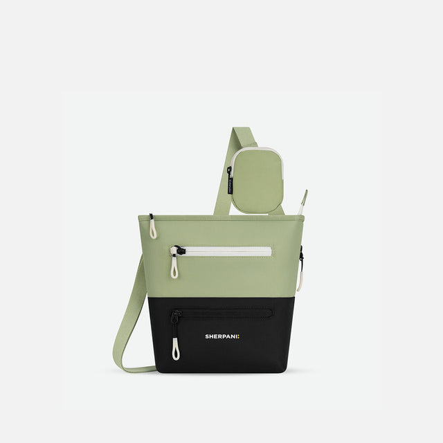 Sadie Palm Green Crossbody Bag
